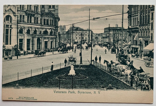 1900s postcard syracuse - ca, ny