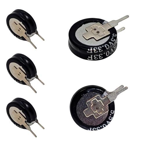 Supercap 33f 5v v - 0,33f, v-type