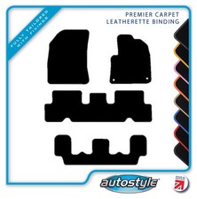 Fits Citroen C4 Grand Spacetourer 7 Seater 2018+ Premier BLACK tailored car mats