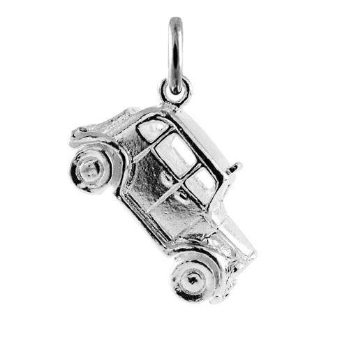 Sterling silver hackney cab - sterling,