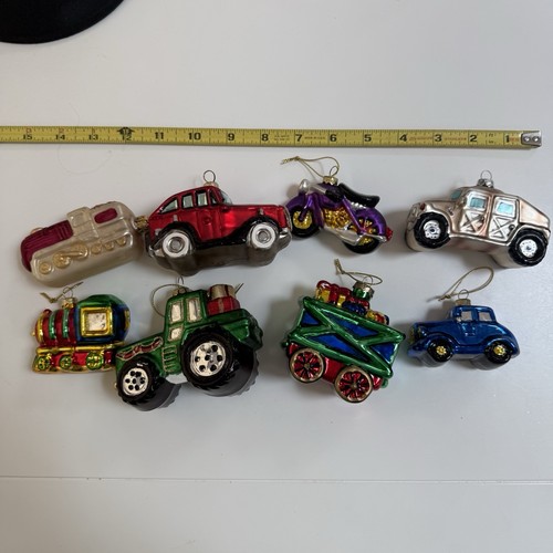 Lot blown glass - 8,