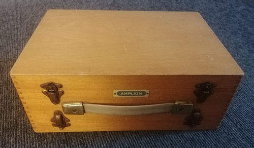 Vintage amplion wooden - vintage,