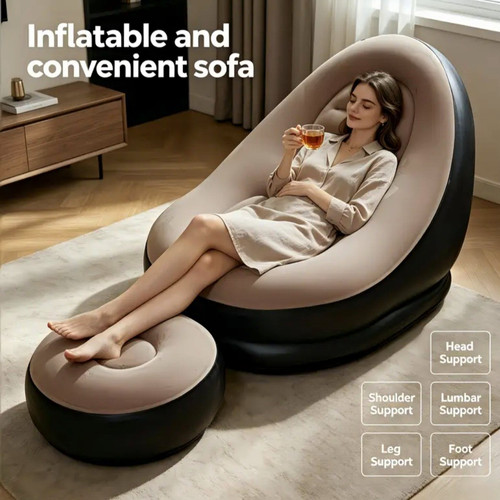 Inflatable pvc sofa chair - inflatable, with