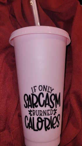 Reusable 24oz plastic cold cup - plastic,