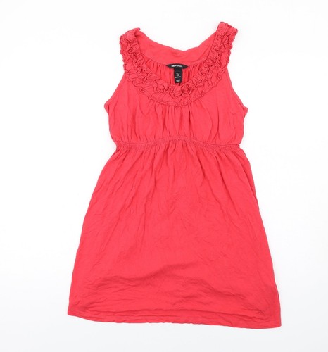 Womens red viscose tank - h&m,