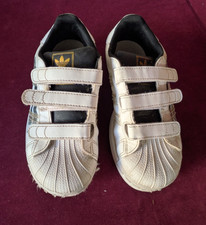 Adidas Originals SUPERSTAR  STAR WARS White Shoes BOY Stormtrooper size  12.5