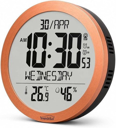 Radio control wall clock - control,
