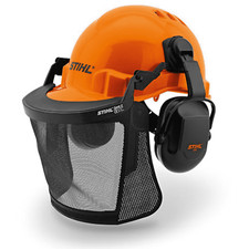 STIHL FUNCTION BASIC SAFETY HELMET SET WITH EAR MUFF & VISOR - 00008880810