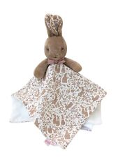 Peter Rabbit Baby Comforter Soft Toy Blankie Soother Cuddly Flopsy Brown