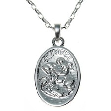 Sterling Silver St George