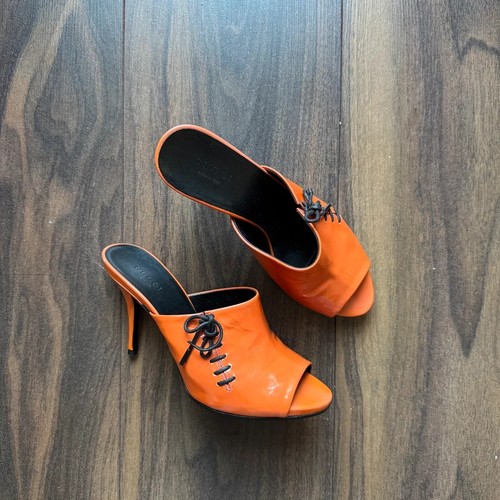 Vintage gucci orange patent - vintage,