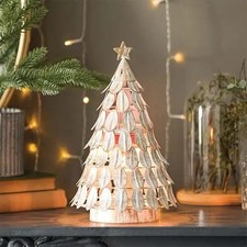 Scentsy Warmer All Aglow Medium White Christmas Tree Warmer used *plz read desc*