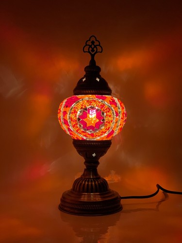 Turkish moroccan mosaic lamp - turkish,