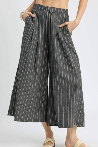 Umgee pinstripe crop - umgee,