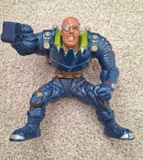 1995 VINTAGE MATTEL STREET SHARKS POWER BITE DR PIRANOID ACTION FIGURE (TH)