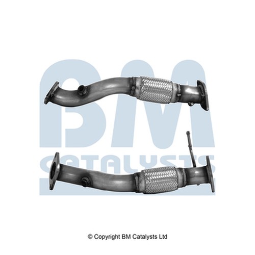 Front exhaust pipe - front, kit