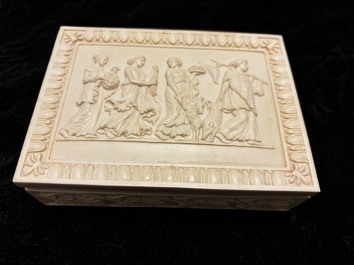 Carved resin faux ivory - carved,
