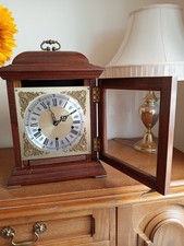 Large Smiths Enfield Westminster Chime 8 Day Mantel Clock ....FREE POSTAGE