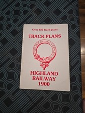 Highland Railway 1900 Track Plans Book Dornoch Press Over 130 Track Layouts