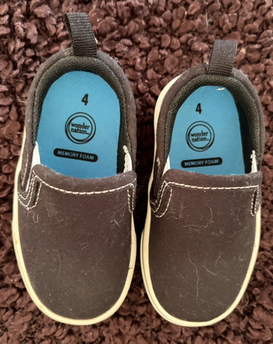 Black kids casual - kids, slip-on