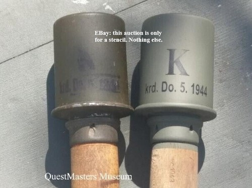 German wwii m1924 stick - wwii,