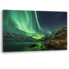 Aurora Borealis Fjords Tromso