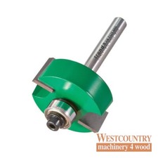 Trend C040X1/4TC CraftPro Guided Rebater Router Cutter 35mm Dia x 12.7mm Cut x 1
