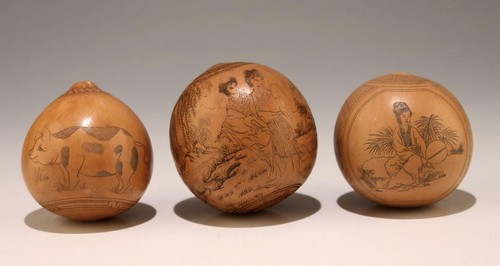 Antique chinese scrimshaw - chinese,