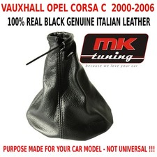 VAUXHALL OPEL CORSA C 2000-2006 BLACK GEAR STICK GAITER 100% NEW