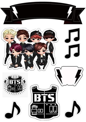 Bts music band concerts edible - music,