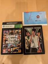 GTA v Grand Theft Auto 5 Special Collector's Edition Steelbook for Xbox 360