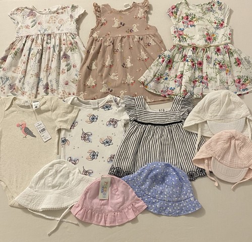 Baby girls clothes bundle - bundle, 9-12