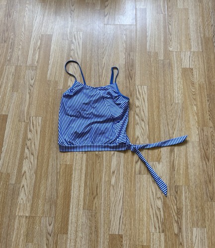 Blue white striped - blue, &