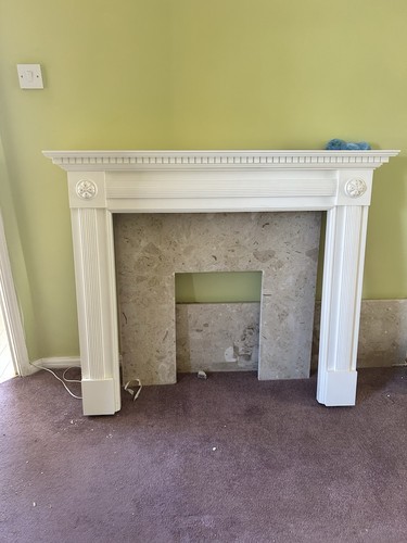 Fire surround and hearth - fire,