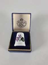 Royal Grafton Floral Boxed Thimble