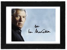 Ian mckellen signed autograph - ian,
