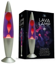 16” Retro Lava Lamp Purple
