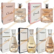 Suddenly Women Fragrances 75ml Lovely Femelle Chalou Madame Glamour Rebile