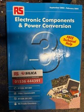 RADIO SPARES CATALOGUE ELECTRONIC COMPONENTS POWER CONVERSION NO 3 SEP 03-FEB 04
