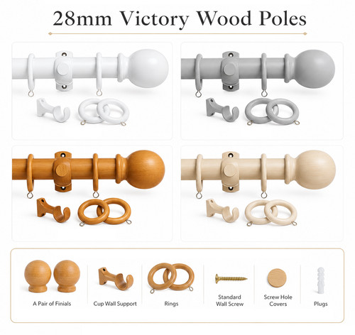 28mm traditional wooden - 28mm,