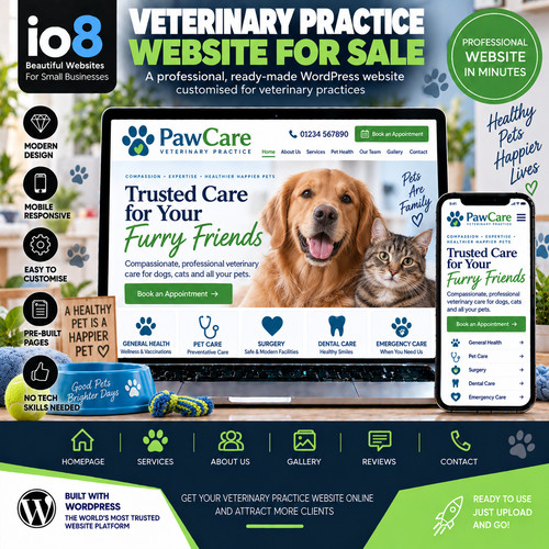 Veterinary practice website - veterinary,