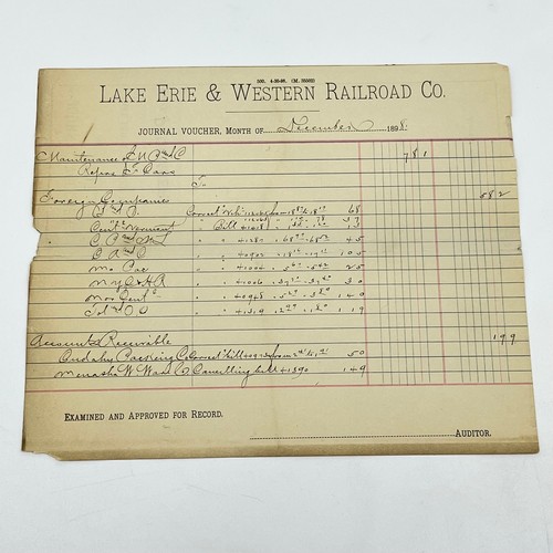 1898 lake erie - erie, western