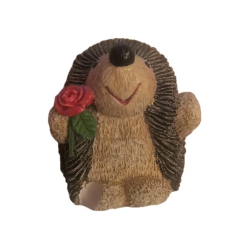 Hedgehog figurine ornament - hedgehog,