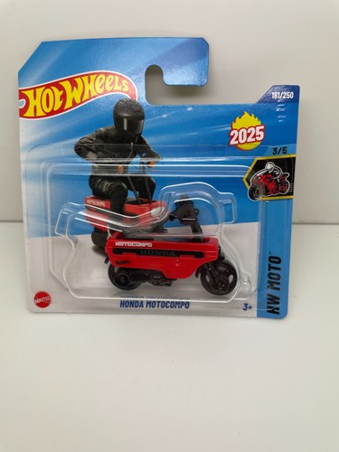 Hot wheels honda motocompo red - wheels,