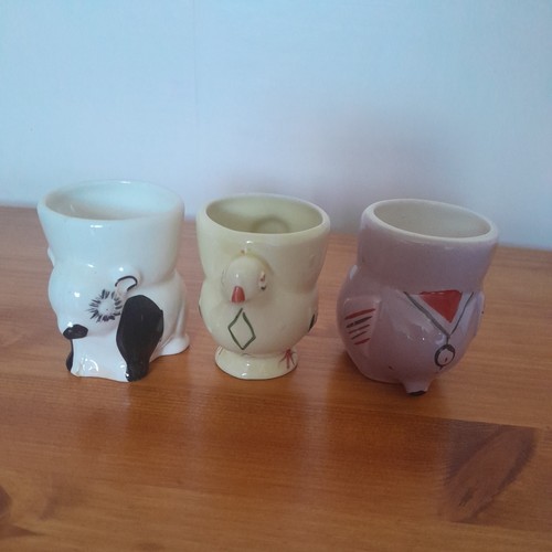 Vintage 1960s egg cups - vintage, cups.