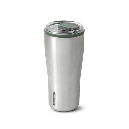 Black blum insulated tumbler - black, +