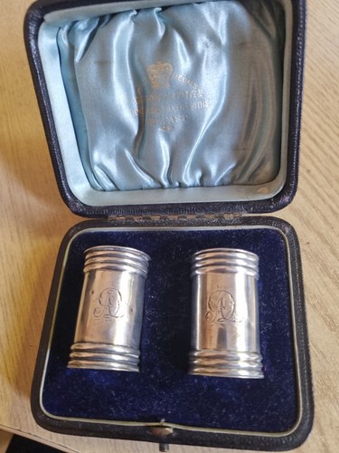 Pair boxed silver - boxed,