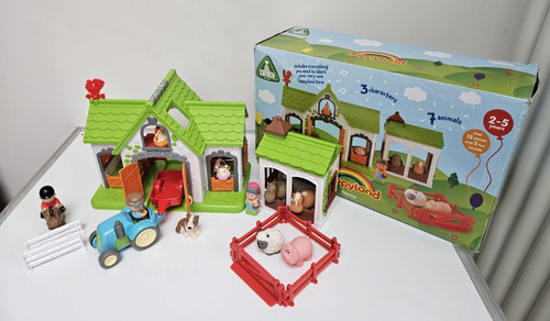Elc happyland farm stable - happyland,