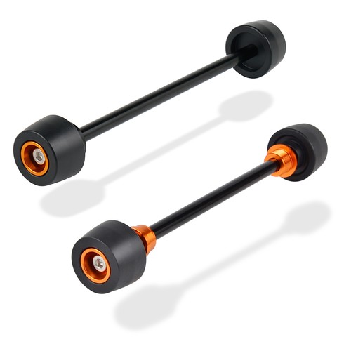 Front rear axle - sliders, fork