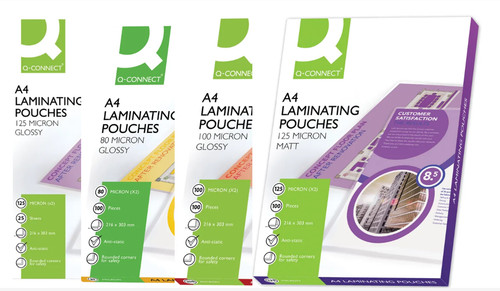 Laminating pouches assorted - laminating, a4